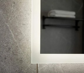 AQUAMARIN Fürdőszobatükör LED SP03 80 x 60 cm 20 W