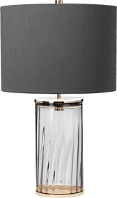Quintiesse RENO QN-RENO-SMOKE-PN Asztali lámpa 1x60W/E27