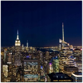Poszterek 30x30 New York felülnézet