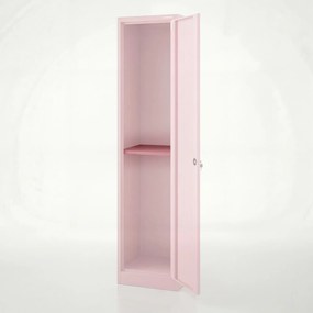 Fém polc ALEX szekrényhez, 448 x 360 x 20 mm, Fresh Style: púderrózsaszín