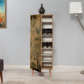 Mega Sonoma Oak Trees cipősszekrény