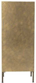 Aranyszínű fém tálalószekrény 45x110x40 cm Saone – Bloomingville