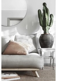 Senza Natural Clear/Clay Brown lábtartó - Karup Design