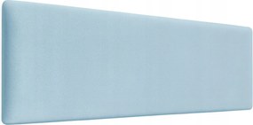Falra Szerelhető Kárpitozott Panelek 80x20 cm Kék Velúr Dekorációs Fejtámla