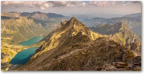 Konyhai panel Tengeri szem Tátra 120x60 cm Ragasztó