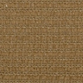 tópszínű HDPE napvitorla 160 g/m² 2 x 3 m