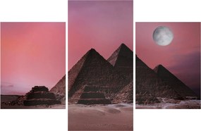 Kép - Piramisok giza, Egyiptom (90x60 cm)