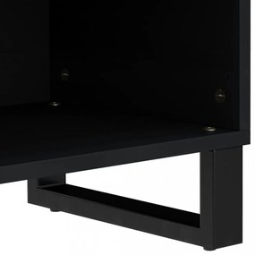 tömör újrahasznosított és szerelt fa TV-szekrény 80x33x46 cm