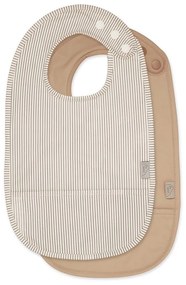 Bézs előke szett 2 db-os Classic Stripes Camel – Cam Cam Copenhagen