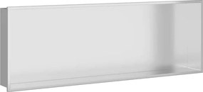 vidaXL Zuhany Niche Ezüst 90 x 30 x 9,5 cm Rozsdamentes acél