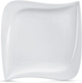 Ebédlő tányér Négyzet Alakú Ebédlő tányér Mona 25x25 cm