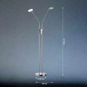 Fischer&amp;Honsel Dent 40108 Állólámpa 2x6W/LED 2700K 1600 lm IP20
