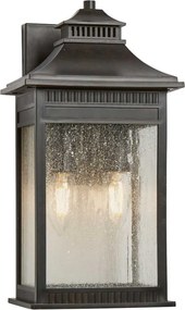 Quoizel LIVINGSTON QZ-LIVINGSTON2-M Fali lámpa 2x40W/E14 IP44