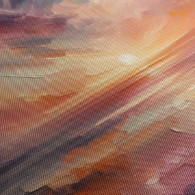 Kép - Festett alkonyat (150x105 cm)