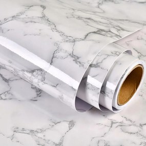 Márvány tapéta 60 cm 5 m vinil fólia öntapadós konyha bútor