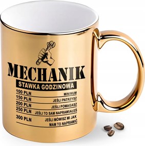 Bögre Szerelőnek Arany Ideális Ajándék Férfi Férj Kolléga