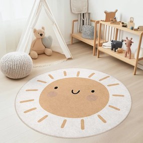 Mosható gyerek szőnyeg ø120 cm Sunny World – Mila Home