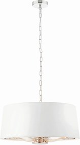 Endon glamour modern csillár harvey antik fehér nickel-nero end73021