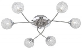 Paul Neuhaus 6796-55 - Felületre szerelhető csillár WOMBLE 6xG9/28W/230V
