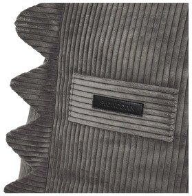 Krémszínű kordbársony gyerek babzsákfotel Snug 80 Dragon – SLOWDOWN