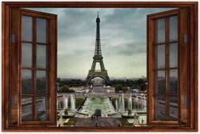 Poszterek 60x40 Eiffel-torony fotó