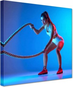 Festmények 20x20 Gyakorlatok kötéllel