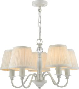 LAURA ASHLEY 3725830-Q ELLIS Kristály Csillár Szürke E14 IP20