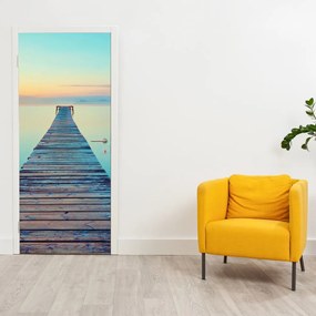 Fotótapéta ajtóra - Móló a végtelenségig (95x205cm)
