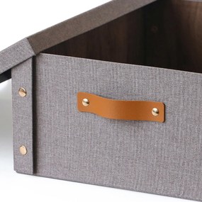 Kitchisimo 2 db tárolódoboz fedéllel 33 × 40 × 17 cm, M