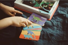Janod - Interaktív mágneses készlet MAGNETIBOOK dinoszauruszokkal