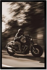 Poszterek keretben 40x60 Harley Davidson Motorkerékpár