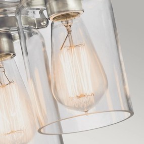 Kichler klasszikus modern vintage mennyezeti lámpa brinley nikkel elskl-brinley-f-ni