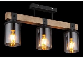 Globo 15555-3D -  Felületre szerelhető csillár LILA 3xE27/60W/230V