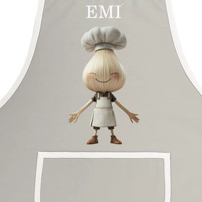 EMI Garlico konyhai kötény, Fehér