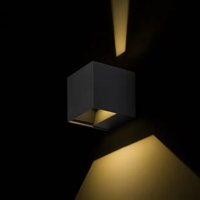 RED-Design Rendl-R12557- LED Kültéri fali lámpa CARRE 2xLED/3W/230V IP54