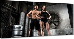 Vászonkép 60x30 Sportos fiatalember