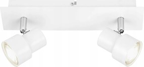 Mennyezeti spotlámpa Briloner Rock 2xGU10 fehér, 29 cm, 920 lm, Led