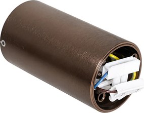 Okos süllyesztett spotlámpa sötét bronz színben, Wifi GU10 50 mm-es - Tuba