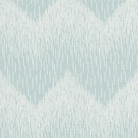 Kék Mintás Tapéta Csillámos Cikk-cakk Geometria