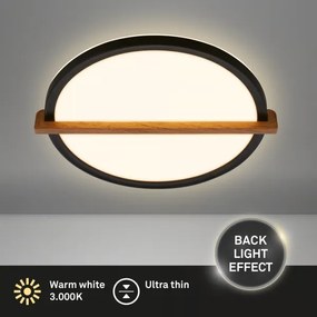 Briloner 3844015 - LED mennyezeti lámpatest, 18 W, 230 V, átmérő 31,5 cm