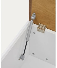 Natúr színű tárolóláda tölgyfa dekorral 60x35 cm Abilen – Kave Home