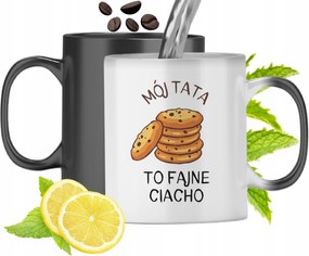 Mágikus Bögre Apukáknak Színváltós Nyomtatott Fotóval