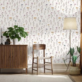 Fotótapéta - Finom virágmintás (147x102 cm)