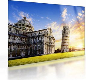 Üveg kép - Pisa (70x50 cm)