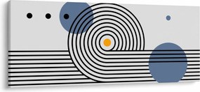 Kép - Minimalista absztrakció N⁰1 (120x50 cm)