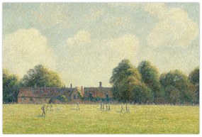 Kép - Camille Pissarro, Hampton Court Green, reprodukciók (90x60 cm)