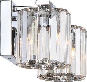 Quoizel glamour fali lámpa divine króm elsqzdivine2pcbath IP44