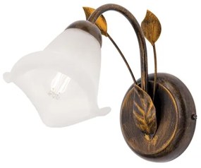 Orion WA 2-1372/1 - Fali lámpa SISI 1xE14/40W/230V bronz/patinás