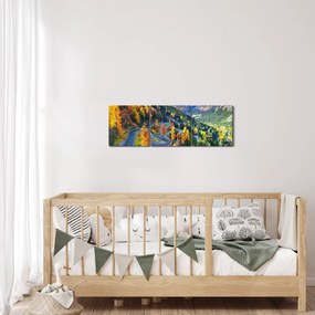 Kép - Maláj átjáró (órával) (90x30 cm)