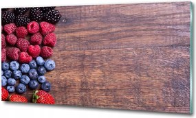 Fotó üvegkép Narancs és víz 125x50